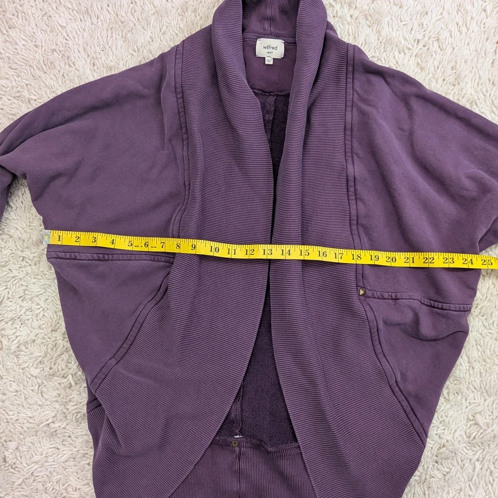 Wilfred Aritzia Diderot Open-Front Cocoon Cardigan